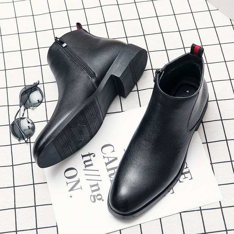 Damen Stiefeletten Reißverschluss Bequem