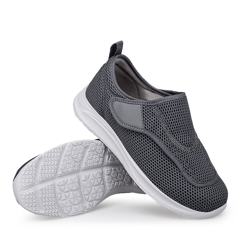 Damen Sneaker Atmungsaktives Obermaterial Bequem Slip-On Schwarz - Norvielle