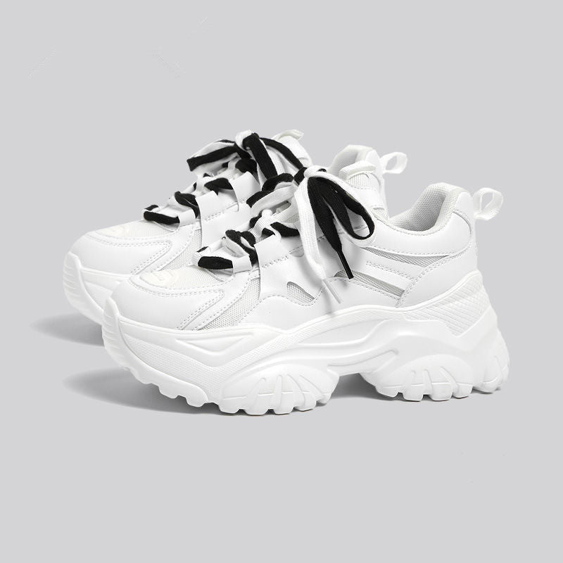 Damen Sneaker Bequem Chunky