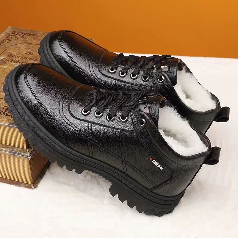 Herren Warm Gefütterte Freizeitschuhe Winter