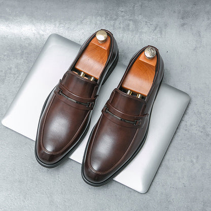 Herren Mokassins Modernes Design Leder