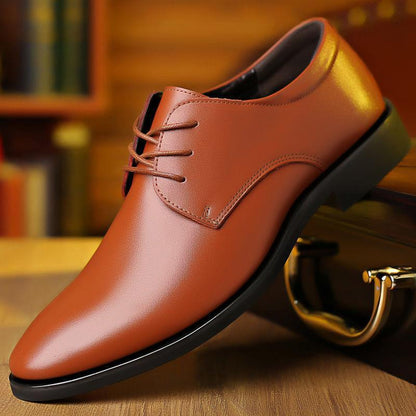 Herren Schnürschuhe Leder
