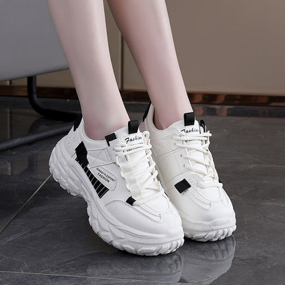 Damen Laufschuhe Bequem Dicksohlige SportSchuhe