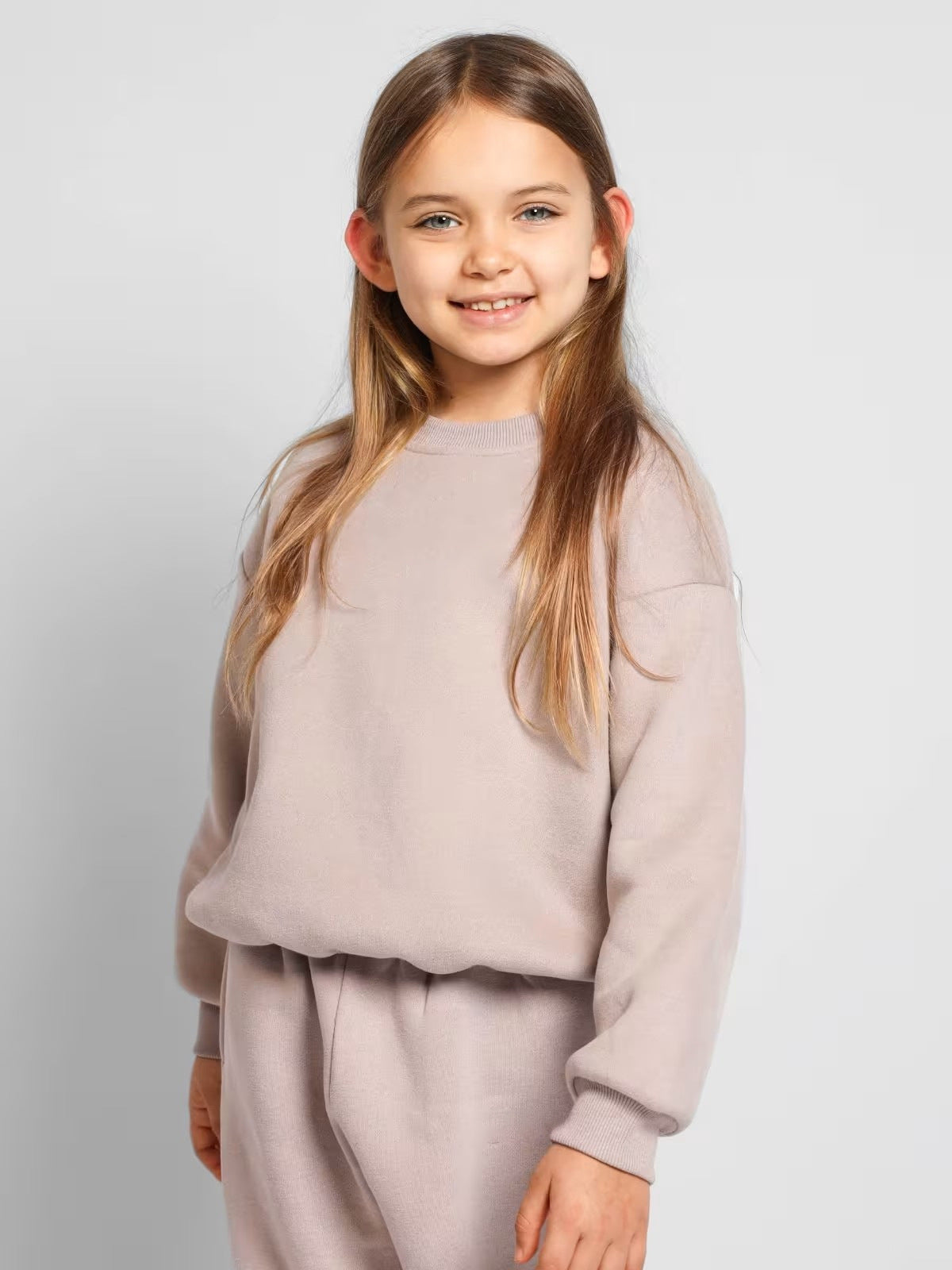 Damen Oversized Sweatshirt Hochkragen Bequem