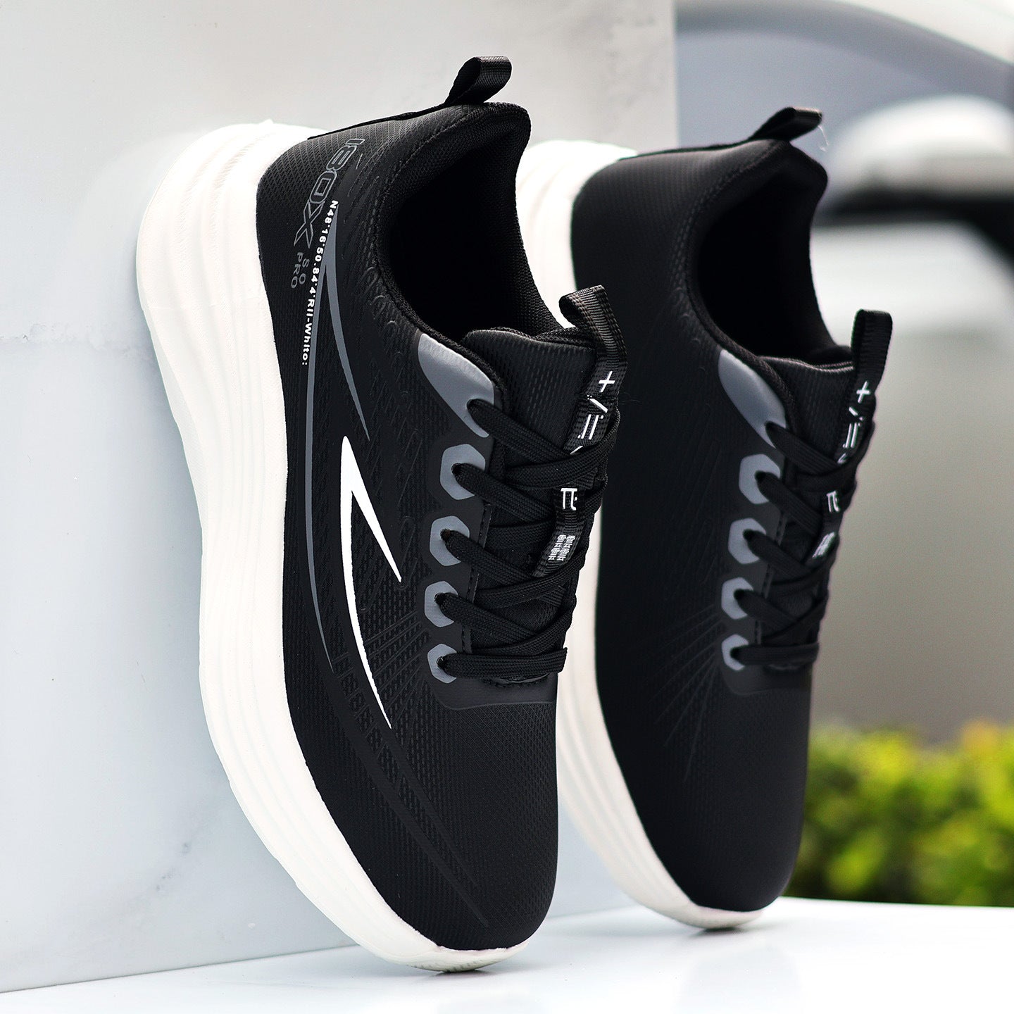 Damen Laufschuhe Hochdämpfend Leicht Ergonomisch