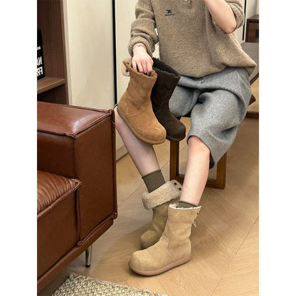Damen Winterstiefel Kuschelig Rutschfest