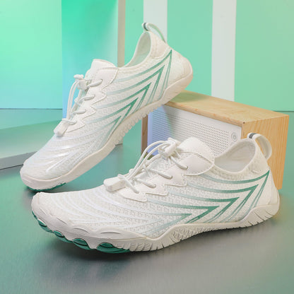 Damen Laufschuhe Atmungsaktives Mesh Bunt Rutschfest