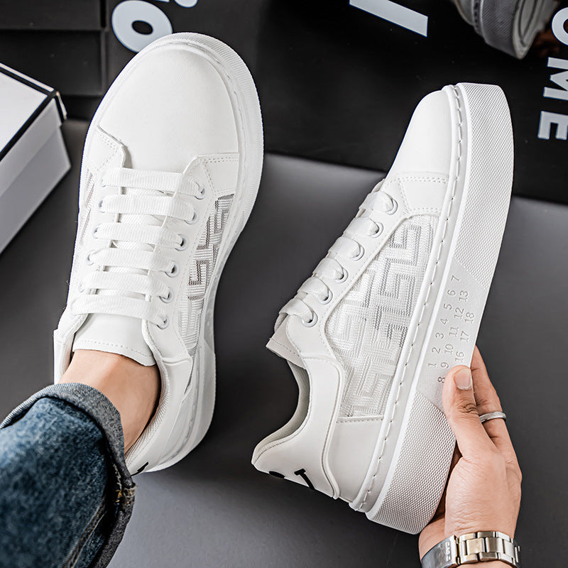 Damen Sneaker Platform Schuhe Atmungsaktiv Bequem