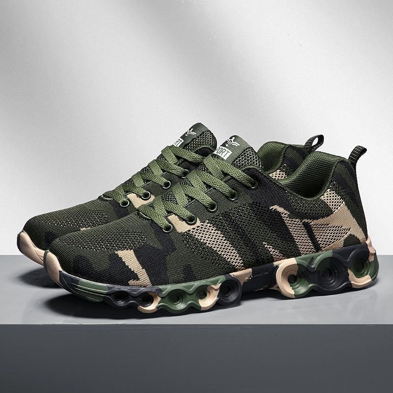 Damen Laufschuhe Camouflage Atmungsaktive Sohle