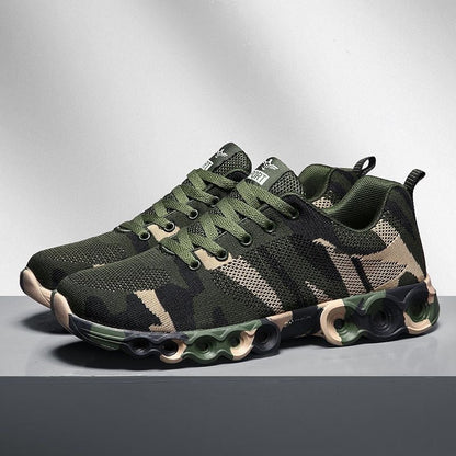 Damen Laufschuhe Camouflage Atmungsaktive Sohle