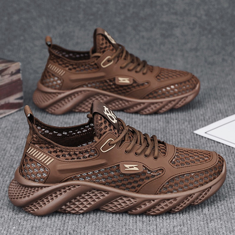 Damen Laufschuhe Atmungsaktives Netzdesign Leicht Sportlich