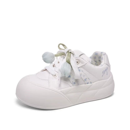 Damen Sneaker Bequem Floral Schnürsenkel sollte zu Damen Sneaker