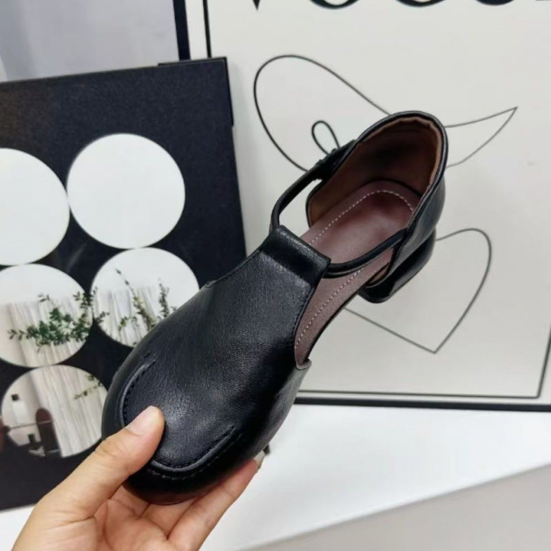 Damen Clogs Elegantes Riemendesign Schwarz - Norvielle