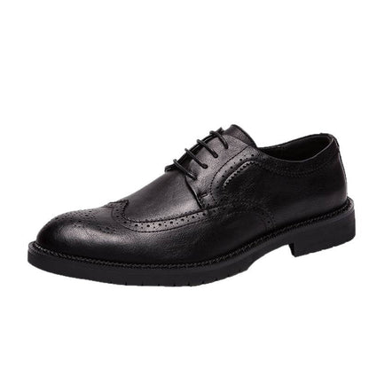 Damen Brogues Echtleder Komfortabel Elegant