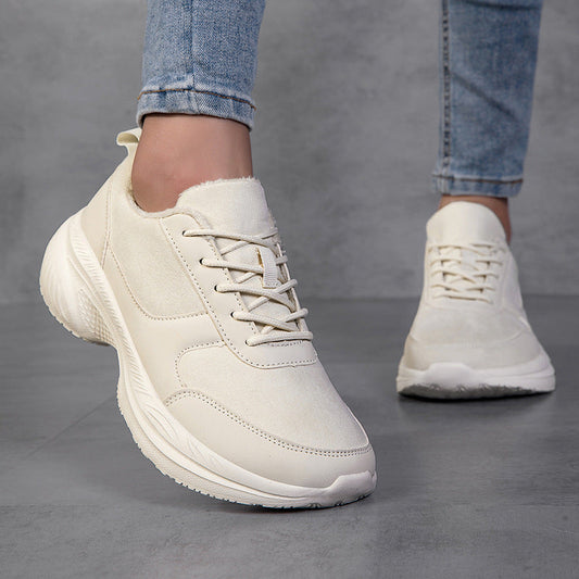 Damen Sneaker Warm Bequem Freizeitschuhe - Norvielle