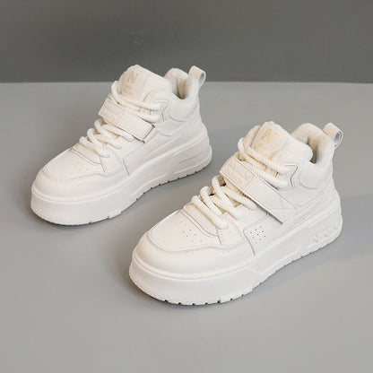 Damen High- Sneaker Gefüttert Klettverschluss