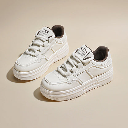 Damen Sneaker Bequem Dicksohlige