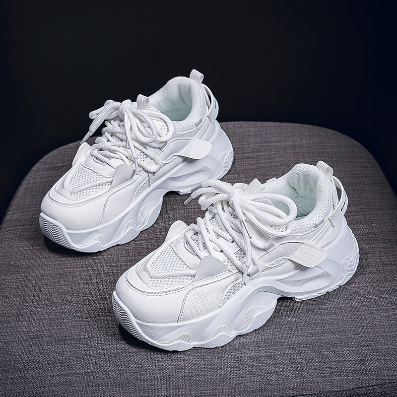 Damen Sneaker Atmungsaktives Netz Leichtes Komfortsohlen