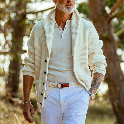 Herren Slimfit Blazer Sportlich Anthrazit