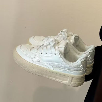 Damen Sneaker Dicksohlige Atmungsaktives Mesh