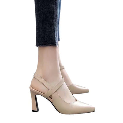 Damen Slingback Pumps Komfortabel Hochwertig