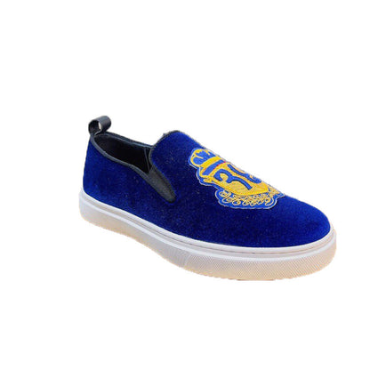 Damen Slip-On Sneaker Bequem Mit Zierdetail