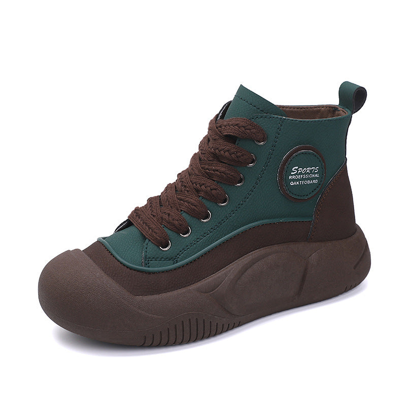Damen Hochtop-Sneaker Komfort Rutschfest