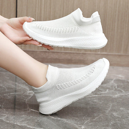 Damen Slip-On Sneaker Atmungsaktiv Bequem