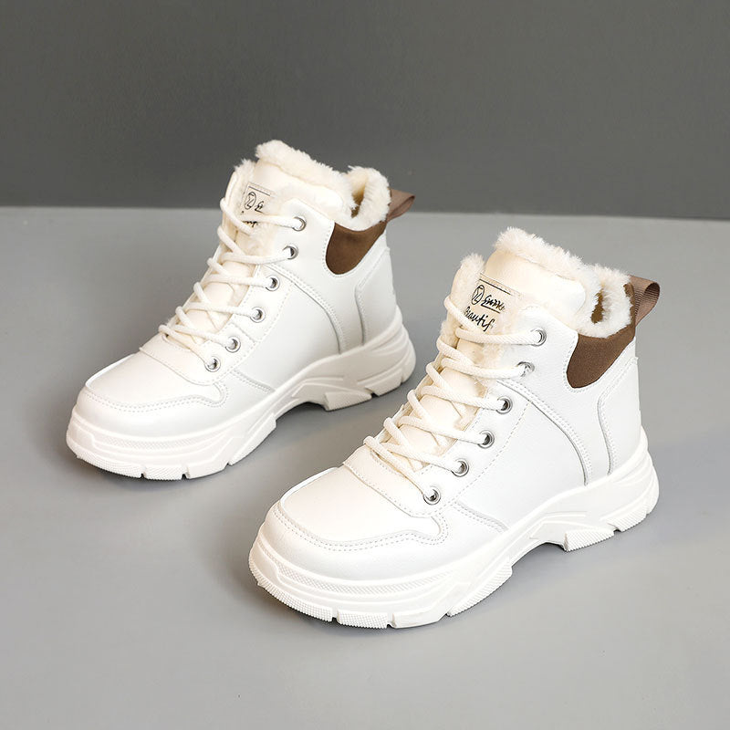 Damen High- Sneaker Gefüttert Warm Winter