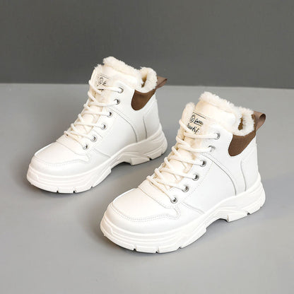 Damen High- Sneaker Gefüttert Warm Winter