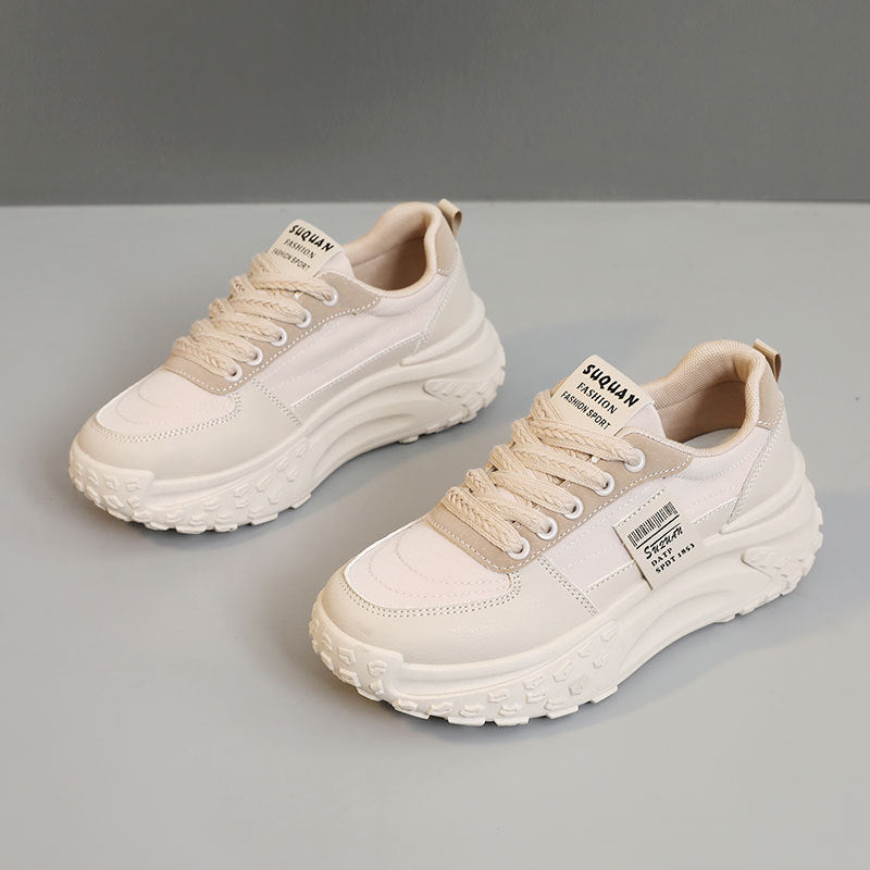 Damen Sneaker Chunky Bequem Komfortschuhe