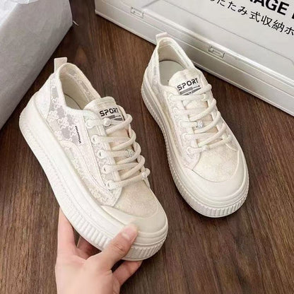 Damen Sneaker Strukturiert Rutschfest