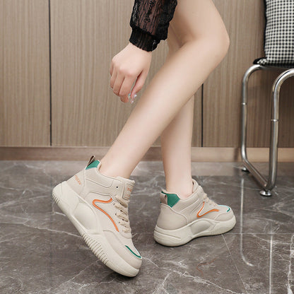 Damen High- Sneaker Atmungsaktives Mesh Flexibel