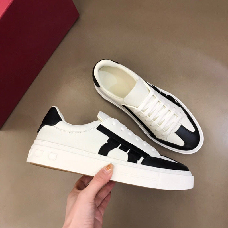 Damen Sneaker Sportlich Komfortabel Mit Kontrast-Design wird