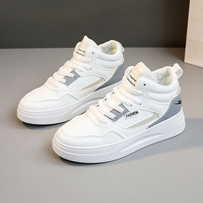 Damen High- Sneaker Atmungsaktives Mesh Dämpfende Sohle