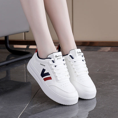 Damen Sneaker Dicksohle Sportlich Modisch