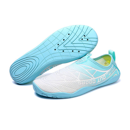 Damen Wasserschuhe Aqua Rutschfest Schnelltrocker