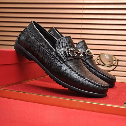 Herren Mokassins Leder Elegantes Design