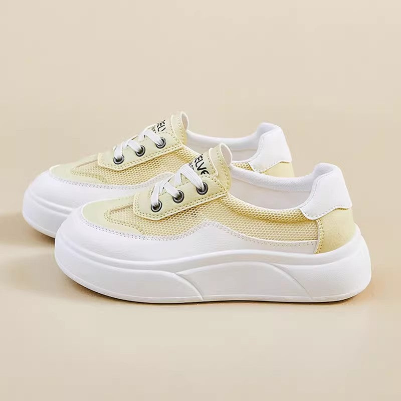 Damen Chunky Sneaker Atmungsaktives Mesh Bequem