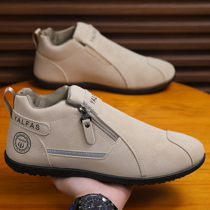 Damen Stiefeletten Elegante Reißverschluss Schuhe Bequem