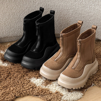 Damen Winterstiefel Warm Rutschfest Fütterung