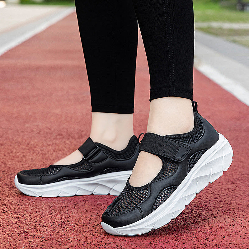Damen Sneaker Atmungsaktives Mesh Sportlich