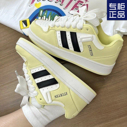 Damen Sneaker Retro Plimsolls Polsterung