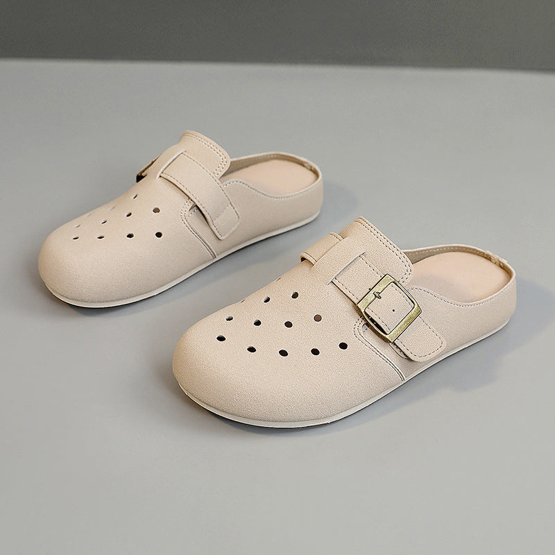 Damen Clogs Atmungsaktiv mit Riemen
