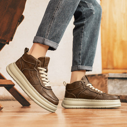 Herren High- Sneaker Weiches Innenfutter Stabile Sohle