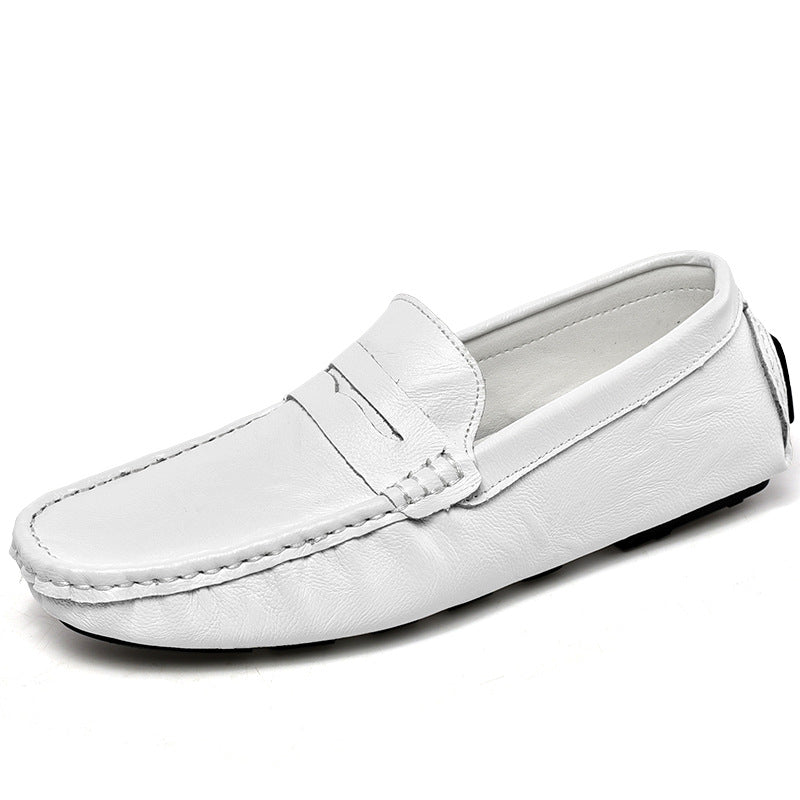 Damen Mokassins Leder Flexibel Bequem