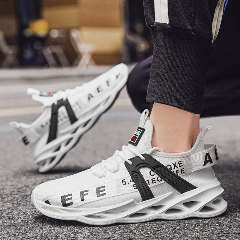 Damen Laufschuhe Leicht Mit Dämpfung Weiss