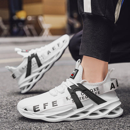 Damen Laufschuhe Leicht Mit Dämpfung Weiss
