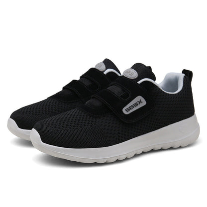 Damen Laufschuhe Atmungsaktives Mesh Klettverschluss