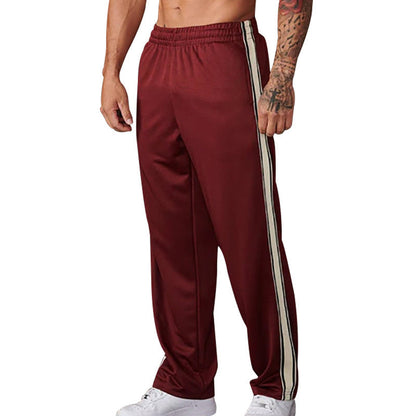 Herren Trainingshose Bequem Mit Kontraststreifen